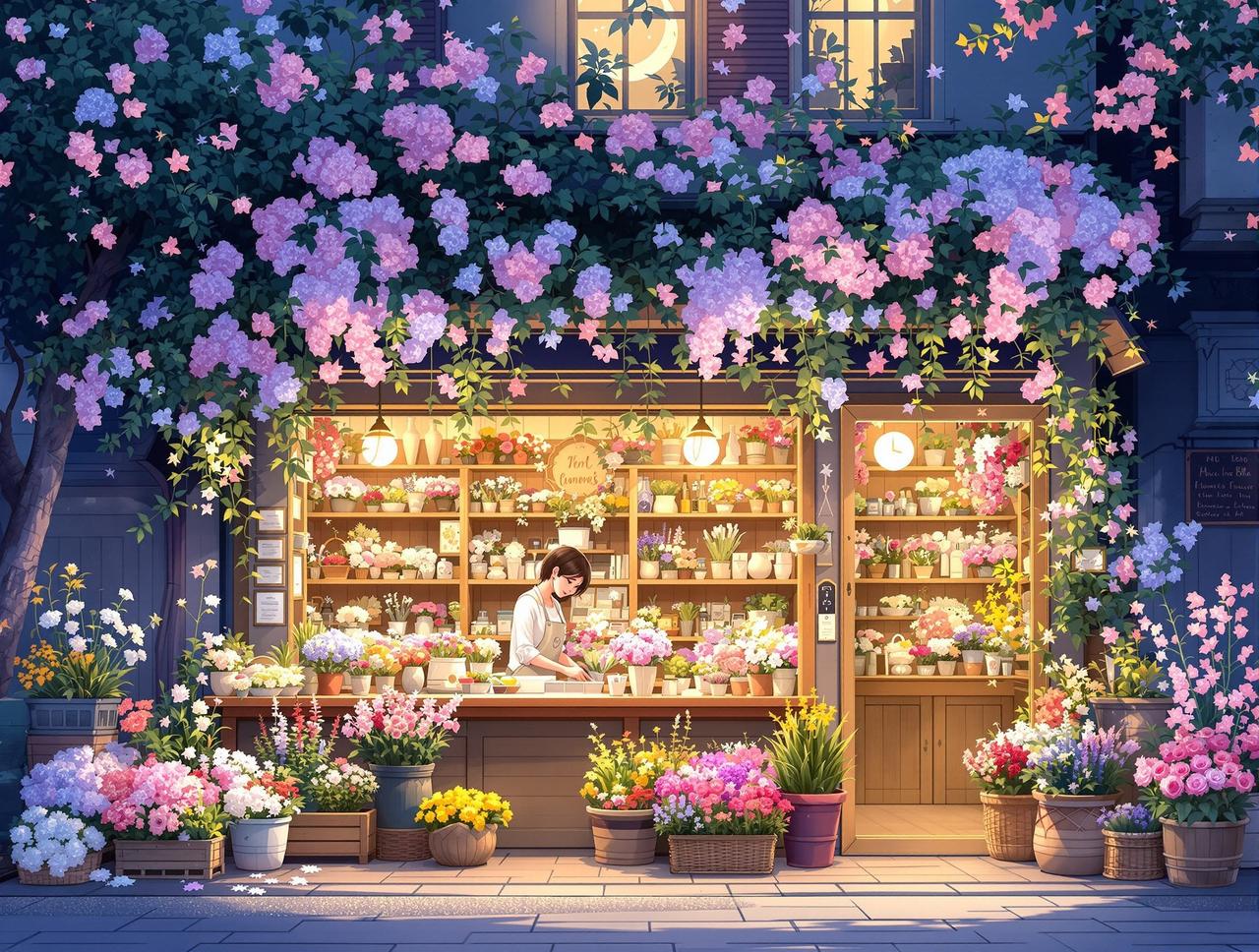 短剧免费看 - 花店与月光 短剧免费看 - 花店与月光